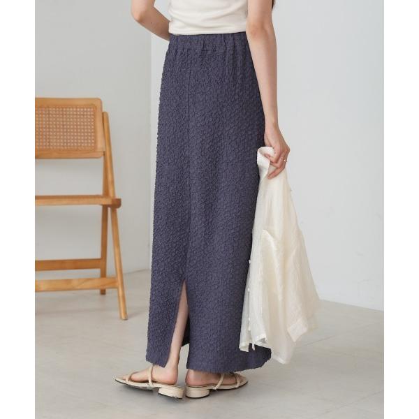 スカート 「S・Mサイズ展開あり」シャーリングカットＩラインスカート