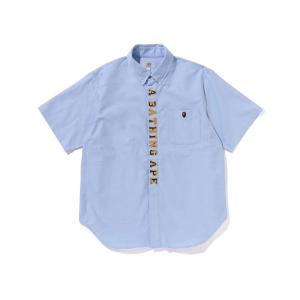 A BATHING APE（アベイシングエイプ） シャツ ONE POINT STRIPE BD