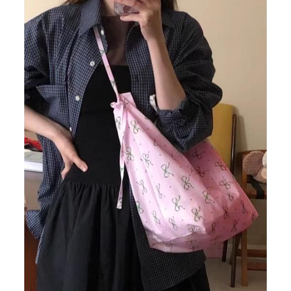 トートバッグ retro flower tote bag レディース