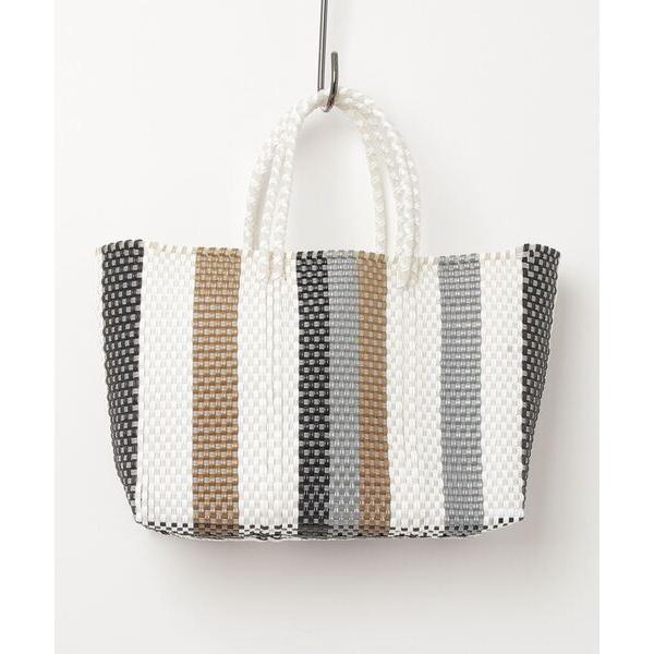 トートバッグ 「Moon Bird/ムーンバード」手編みのメルカドバッグ・TANPIN / 横長（Ｍ...