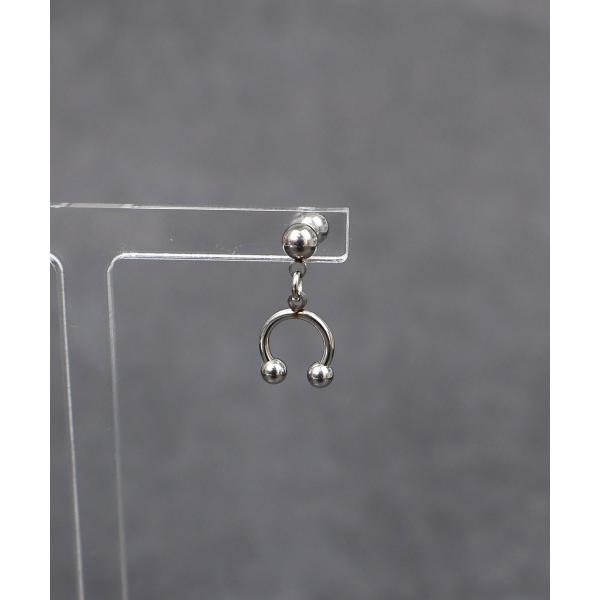 ピアス メンズライク ドロップ ボディピアス 16Ｇ (片耳用) / サージカルステンレス316L ...