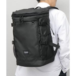 デイバック リュック 「A.M.S.別注モデル」 防水ポリエステル 大容量 ボックス型 バックパック A4・B4対応 メンズ レディース