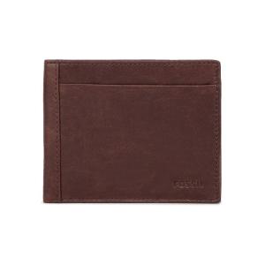 FOSSIL 財布 フォッシル 三つ折り財布 メンズ レザー ブラック