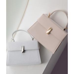 フォルムフォルマ パーティーバッグ ベージュ form forma（フォルムフォルマ） 【結婚式・お呼ばれ対応】タック