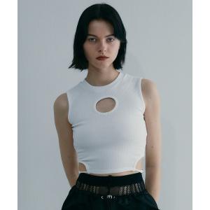 SORIN タンクトップ ノースリーブ SWAN LAKE Cut-out Tank Top