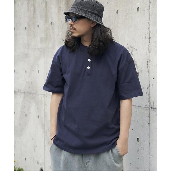 tシャツ Goodwear グッドウェア ヘンリーネックTシャツ メンズ