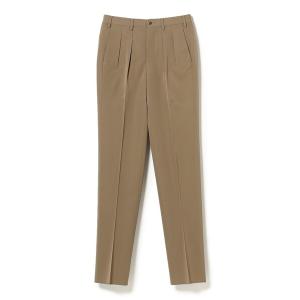BEAMS F スラックス 1プリーツ コットンツイル メンズ : ZOZOTOWN 