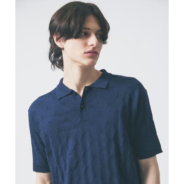 セーター ニット 「レーヨン×ラミー」ニットポロシャツ メンズ レディース