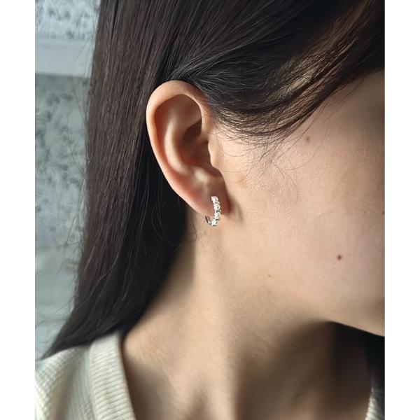 ピアス 「CHI SELECT」フープ ピアス ミニパール シンプル chi-pierce-0050...