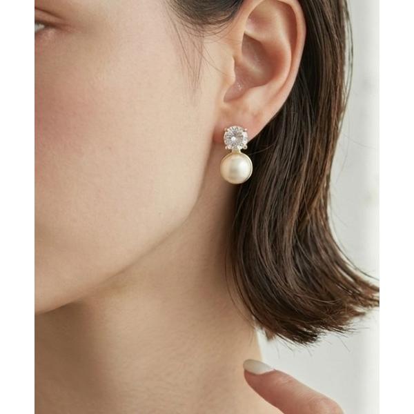 ピアス 「CHI SELECT」パールデザイン ピアス ストーン 両耳用 chi-pierce-00...