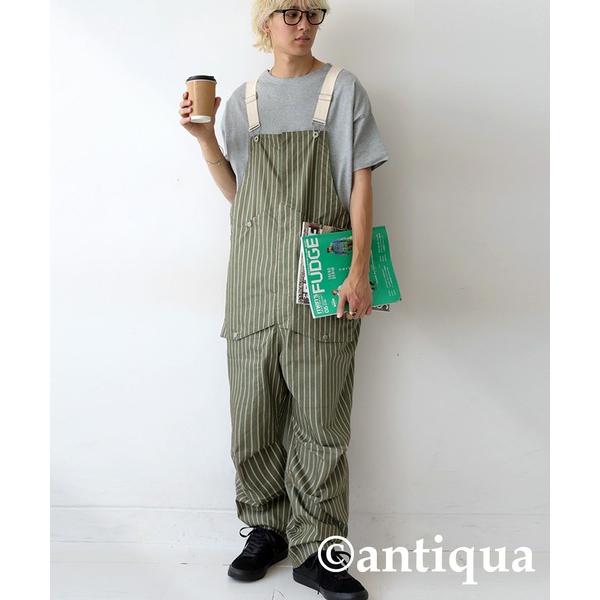 サロペット オーバーオール ストライプサロペット レディース メンズ