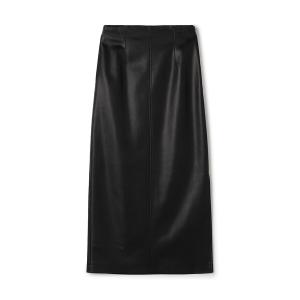 Ballsey（ボールジィ） スカート レザーライククロス ラップマキシ