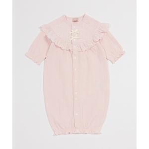 ベビー服 ロンパース 「オーガニック」レース切替...の商品画像