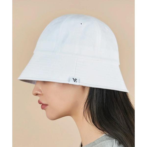キャップ 帽子 VARZAR/バザール monogram label round bucket ha...