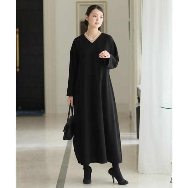 セットアップ フレアセレモニースーツ入学式＆喪服マシンウォッシュワンピースフォーマル 七五三 ママ ...