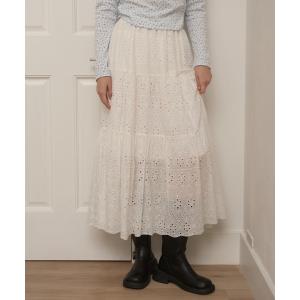 LOWRYS FARM（ローリーズファーム） スカート レースボリューム