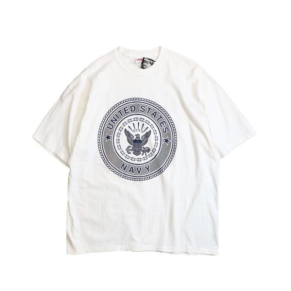 tシャツ U.S MILITARY / ユーエスミリタリー US NAVY REFLECT PRIN...