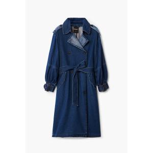 デニムジャケット gジャン BERLINデニムトレンチコート レディース