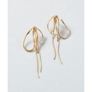 リボンチェーンメタルピアス レディースの買取情報