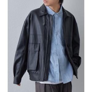 Rocky Monroe 革ジャン ライダース オーバーサイズPUレザー A-2 Rocky Monroe 革ジャン ライダース オーバーサイズPUレザー A-2