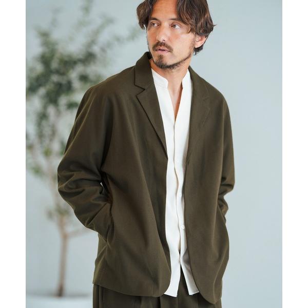 コート ジャケット mj10051-Brushed Viscose Drape Fabric Shi...