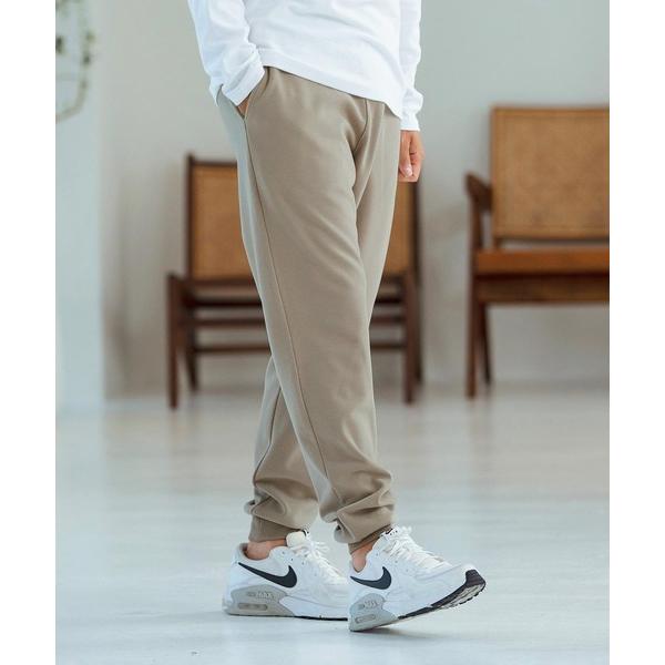 パンツ mp12514-Brushed Viscose Fabric Rib Pants パンツ メ...