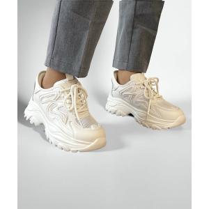 スニーカー 「軽量/293g/厚底/5cm/カップインソール」厚底スニーカー レディース