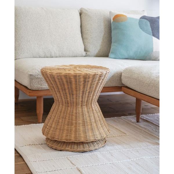 家具 dareels（ダリールズ）DIAVOLO RATTAN SIDE  TABLE