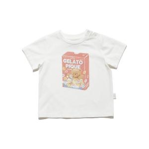 パジャマ 「BABY」シリアルベアワンポイントTシャツ キッズ 子供 男の子 女の子