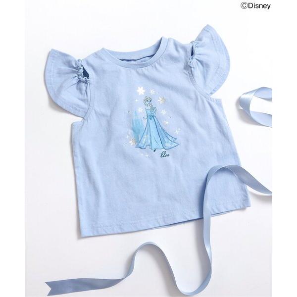 tシャツ ディズニーキャラクター/オフショルTシャツ キッズ 子供服 女の子