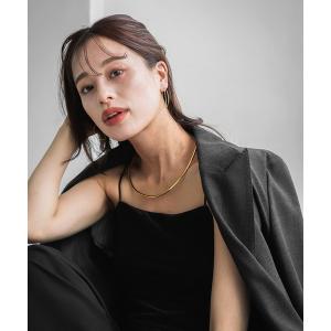 チョーカー 金属アレルギー対応 カーブラインチョーカーステンレスネックレス レディース｜ZOZOTOWN Yahoo!店