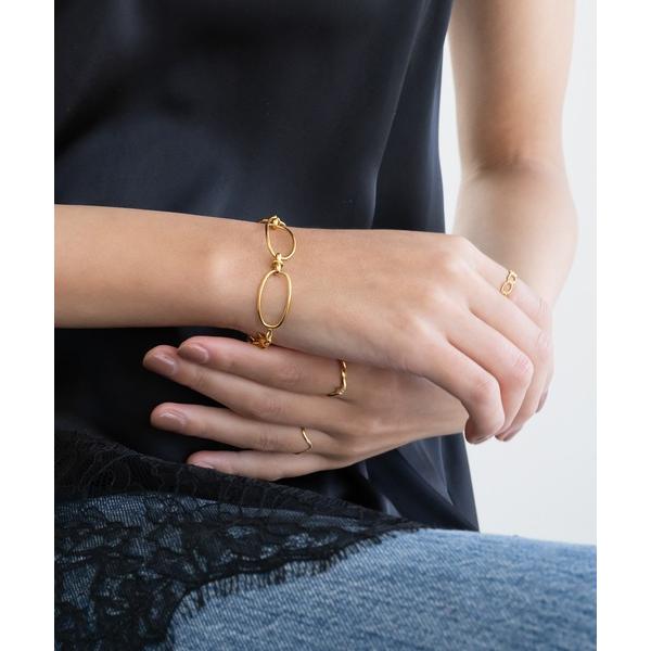 ブレスレット 金属アレルギー対応 ボリュームチェーンステンレスブレスレット レディース