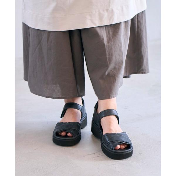 サンダル 「軽量」クロスベルトデザインサンダル レディース