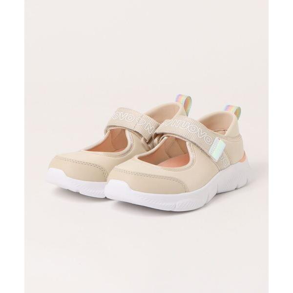 スニーカー NUOVO ヌオーヴォ 19-24 NATALIE ナタリー N9351J BEIGE ...