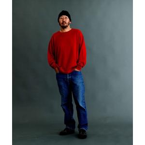 セーター ニット 「金子 恵治コラボ」5color CUT AND SEWN TOP “LIKE A KNITTED SWEATER” / カットソー / 長袖 / トップス / シンプル / カジュアル / …
