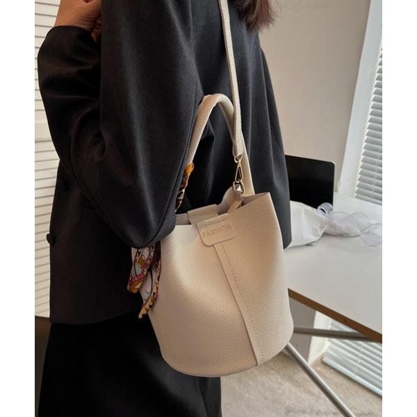 ショルダーバッグ バッグ ハンドルスカーフ付き2WAYショルダーバッグ レディース