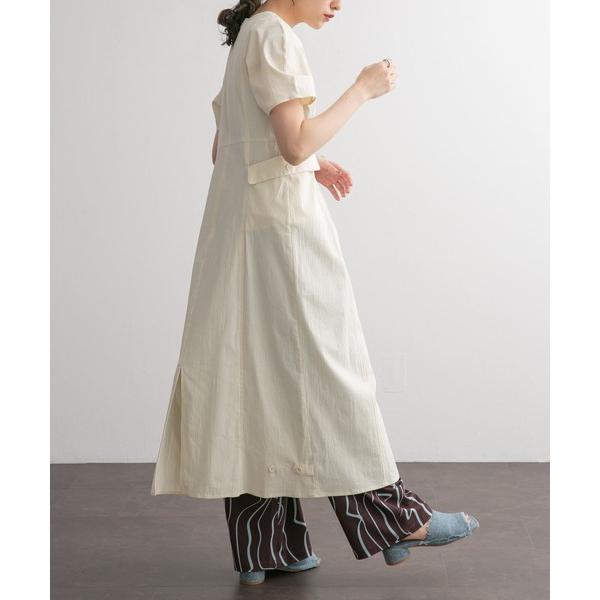 ワンピース サイドポケットコクーンワンピース