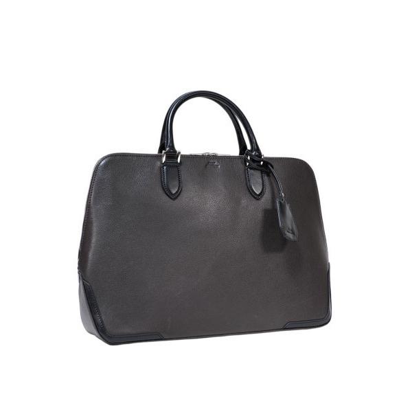 ビジネスバッグ 「EDGE」コンビレザー ラウンド ブリーフバッグ  SKB-EG01 メンズ