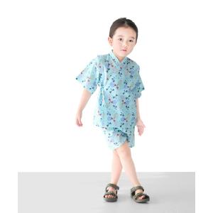 浴衣 「綿100％」甚平　ーmade in japanー キッズ 子供 男の子 女の子