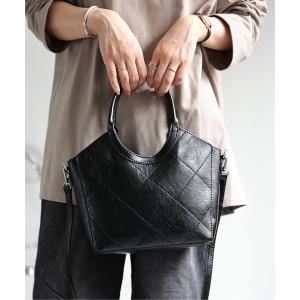 ショルダーバッグ バッグ フェイクレザーハンドバッグ レディース