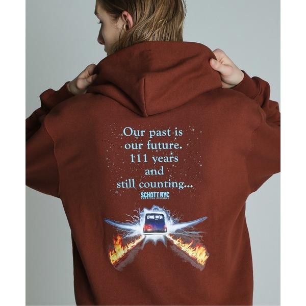 パーカー Schott/ショット/OUR PAST IS OUR FUTURE HOODED SWE...