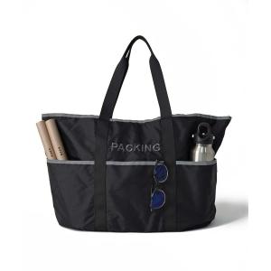 PACKING（パッキング） トートバッグ BLACK REFLECTIVE TOTE メンズ