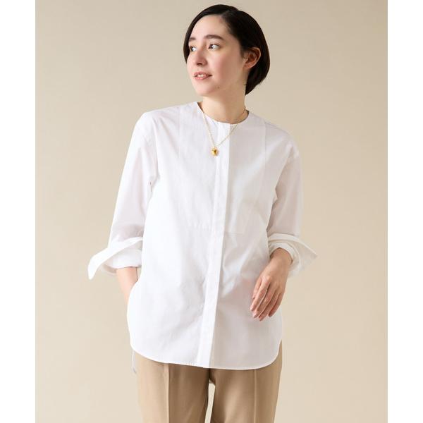 ブラウス シャツ ESSENTIALタキシードシャツ レディース