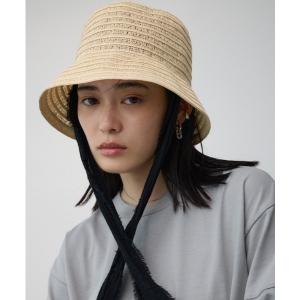 キャップ 帽子 シアーボーダーバケットハット レ...の商品画像