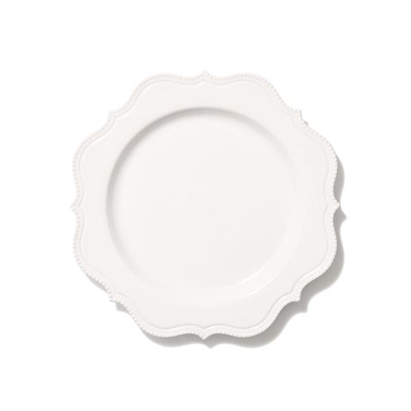 食器 ブランシェ プレート M ウェーブ ホワイト