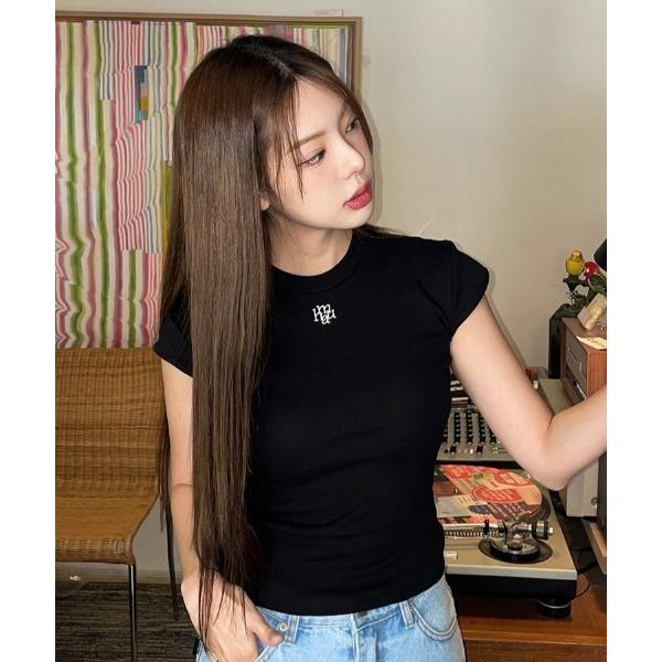 tシャツ A'GEM/9 × .kom 「muah muah/ムーアムーア」 LOGOSTITCHS...