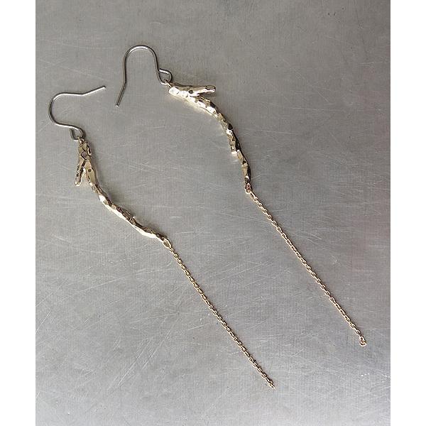 ピアス 「SCALA/スカラ」TWIG枝垂れピアス/made in JAPAN（日本製） レディース