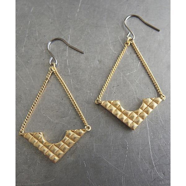 ピアス 「SCALA/スカラ」キルトブランコピアス/made in JAPAN（日本製） レディース