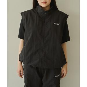 UMBRO◇FREAK'S STORE/ナイロンベスト/FREE/ナイロン/BLK/無地