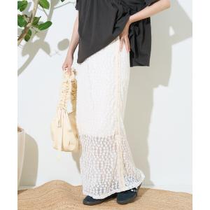 CASA FLINE（カーサフライン） ロング スカート コットンティアード